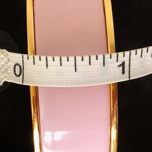 Hermès Thick Clic Clac H Bracelet PM Rose Candeur Gold Authentic - Picture 15 of 17